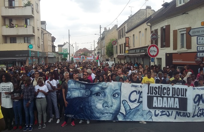 La marche en mémoire d'Adama Traoré a réuni 1 500 personnes