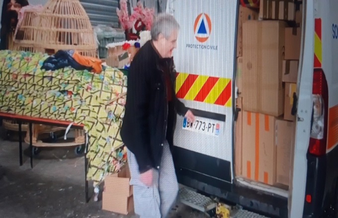 Un camion de dons pour les réfugiés ukrainiens est parti de Chambly